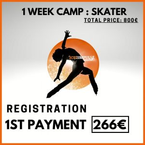 1 Week Camp SKATER 1st Payment - 266