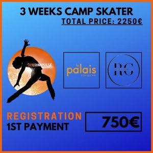 3WS1 (SKATER) 3 WEEKS CAMP (30% Payment: Registration)