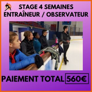 4SEO (ENTRAINEUR-OBSERVATEUR) Stage 4 Semaines (Paiement Complet)