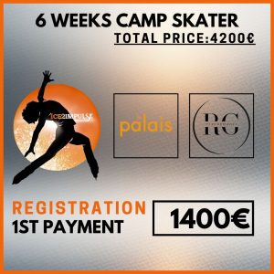 6WS1 (SKATER) 6 WEEKS CAMP (30% Payment: Registration)